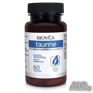 Хранителна добавка Biovea TAURINE 60 Capsules
