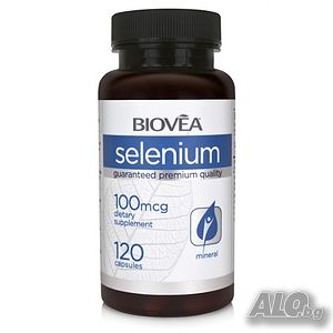 Хранителна добавка Biovea SELENIUM 120 Capsules