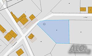 Голям парцел на асфалтов път в село Селище
