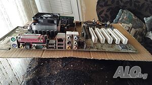 Дънна платка Asus K8N Socket 754 CPU+FAN+RAM