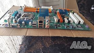 Дънна платка ECS EliteGroup I-Cafe IC43T-A2 VER:1.0 Socket 775 CPU+FAN+RAM