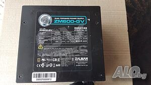Компютърно захранване 600W Zalman ZM600-GV ATX12V Ver 2.3 120mm FAN