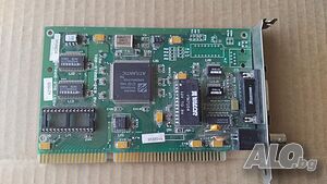 Microdyne Eagle 632-00018-001 REV:G 16-bit ISA Network Controller Card