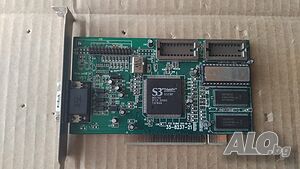 Видео карта S3 Super Trio 64V+ PCPartner 35-8237-21 1MB PCI