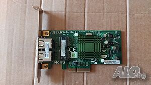SuperMicro AOC-SG-I2 PCI Express Dual Port Gigabit Network Adapter Card