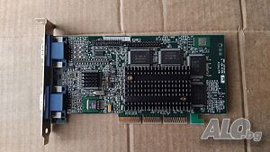 Видео карта Matrox MGI G4+ MDH4A32G Dual VGA 32MB AGP