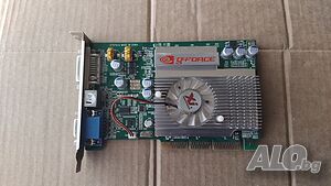 Видео карта NVidia GeForce XpertVision FX5500 256MB DDR 128bit AGP
