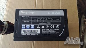 Компютърно захранване 550W Segotep GTR550 120mm FAN