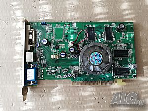 Видео карта ATi Radeon Sapphire R9550 128MB AGP