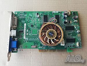 Видео карта NVidia GeForce Asus V9520 128MB DDR 128bit AGP