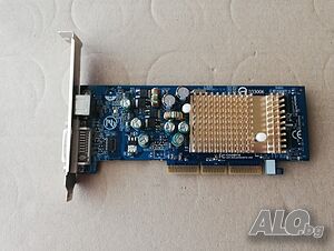 Видео карта NVidia GeForce Gigabyte N6200RH 256MB GDDR2 64bit AGP