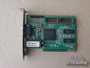 Видео карта S3 Super Trio 64/V+ BNX911-96-23 1MB PCI