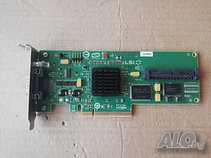 LSI Logic SAS3442E-HP 3 Gb/s SAS RAID Controller Card PCI-E