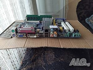 Дънна платка Foxconn G43MX Socket 775 CPU+FAN+RAM