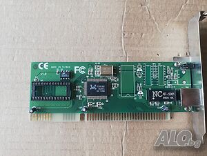 Repotec RP-1622T Network Ethernet Controller Card 16-Bit ISA