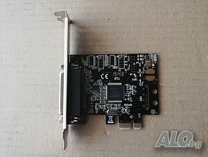 Roline PCI-Express Adapter Card, 1x Parallel ECP/EPP Port