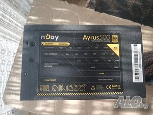 Компютърно захранване 500W NJOY Ayrus500 80plus 120mm FAN