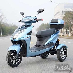 Електрически скутер-триколка blueElectric Sport 2000W Sky-blue