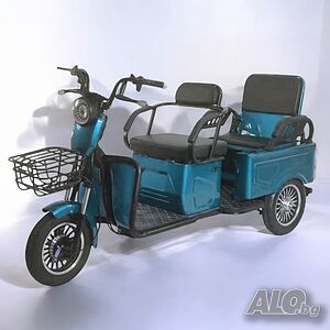 Електрическа Триколка blueElectric CARGO LUX 2000W Blue