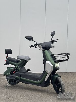 Електрически скутер blueEelctric Infinity GT-1000 1200W | 72V | 23Ah | ARMY GREEN
