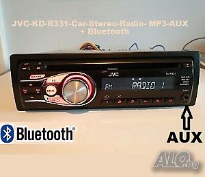 CD MP3, RADIO за кола с Dual AUX и Bluetooth
