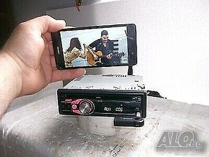 CD MP3 радио за кола JVC c AUX