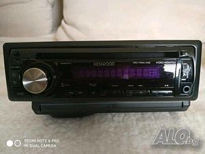 Авто CD, MP3, USB плеър KENWOOD +AUX
