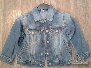 Много сладко детско дънково якенце ZARA Kids за 2-3год.