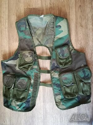 камуфлажно елече за лов и риболов -10джоба.