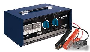 мощно зарядно устройство на Einhell което работи на 6/12 и 24 V