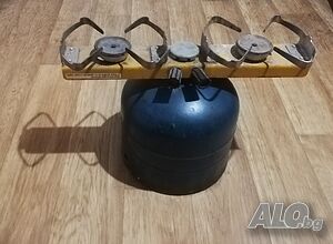 Газова бутилка с два котлона