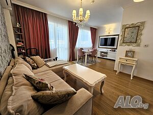 Тристаен апартамент с голяма тераса в Sweet Home 6 Тристаен апартамент 85 кв.м Тухла 2018 г. 7 етаж Последен етаж | Апартаменти | Слънчев бряг