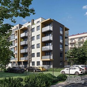ID 15521 Двустаен апартамент в Емилия Романа Сити 2 Двустаен апартамент 59 кв.м Тухла 2026 г. 1 етаж Партер | Апартаменти | Камелия Слънчев бряг