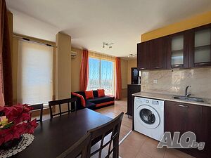 ID 15939 Двустаен апартамент в Голдън Ай Двустаен апартамент 58 кв.м Тухла 2011 г. 5 етаж Непоследен | Апартаменти | Инцараки Свети Влас