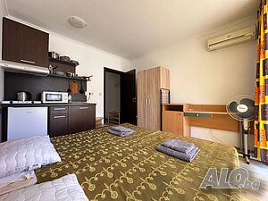 ID 16163 Студио апартамент във Вила Астория 3 Едностаен апартамент 31 кв.м Тухла 2014 г. 2 етаж Непоследен | Апартаменти | Елените Елените