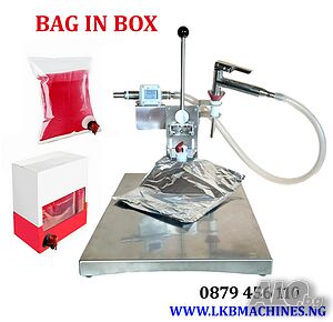 BAG IN BOX машина за вино, сок, сироп 85 C, мляко..5-5000 мл.. Пакетиращи-Опаковъчни машини