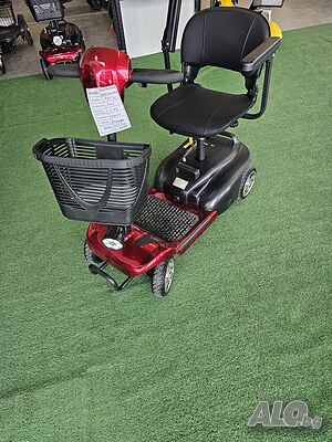 Инвалидна Електрическа Четириколка Volt Electric N1 350W С Големи MAXI Гуми И Преносима Батерия