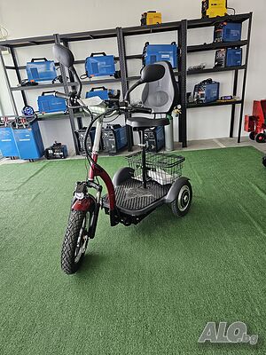 Електрическа Триколка със Задно Предаване 950W Volt Electric Н1 с цяла табла