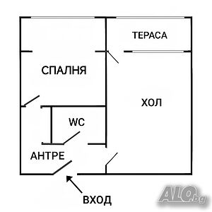 Гарсониера в Изгрев до Кауфланд и Лидъл Едностаен апартамент 42 кв.м Панел 1970 г. 3 етаж Непоследен | Апартаменти | Изгрев Бургас