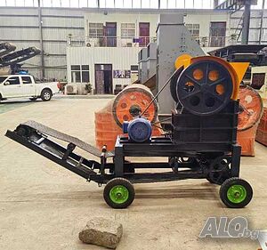 Нова Мобилна Челюстна Трошачка модел 250E5.5CN