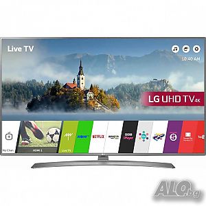 LG 55UJ670V 55” 4K UltraHD TV, 3840x2160 Smart webOS 3.5 Демонстрационен артикул