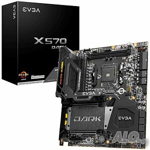 Дънна платка EVGA X570 DARK, E-ATX, Socket AM4, Dual Channel DDR4 4800MHz+