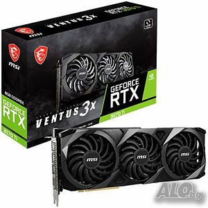 Видеокарта MSI Video Card Nvidia RTX 3070 Ti VENTUS 3X 8G OC (RTX3070 Ti, 8GB GDDR6X 256bit
