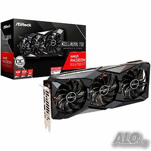 Видеокарта Asrock Video Card AMD Radeon Phantom Gaming RX6700XT