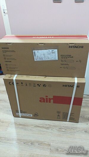 Инверторен климатик Hitachi RAK-DJ35PHAE/RAC-DJ35PHAE, 12000 BTU, WiFi, Клас А++, airHome400