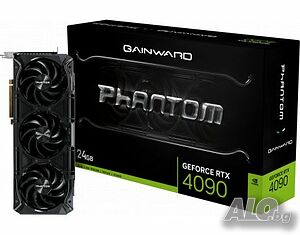 Видео карта Gainward GeForce RTX 4090 24GB Phantom GS, GDDR6X, 384bit, HDMI, 3 x DisplayPort