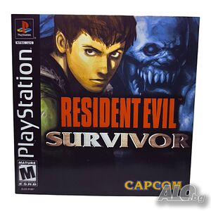 Resident Evil Survivor - PS1 (CD-R)