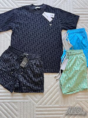 Комплекти с тениска и шорти Balenciaga, Dsquared, Dior