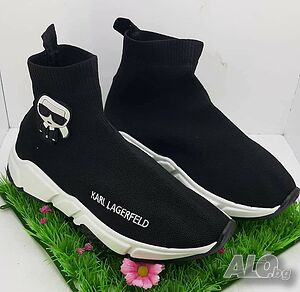 Детски маратонки тип чорап Karl Lagerfeld