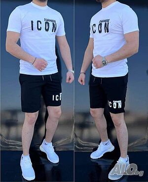 Мъжки летни екипи Dsquared Icon в 2 цвята S M L XL XXL Друго облекло Мъжко | Облекло | София